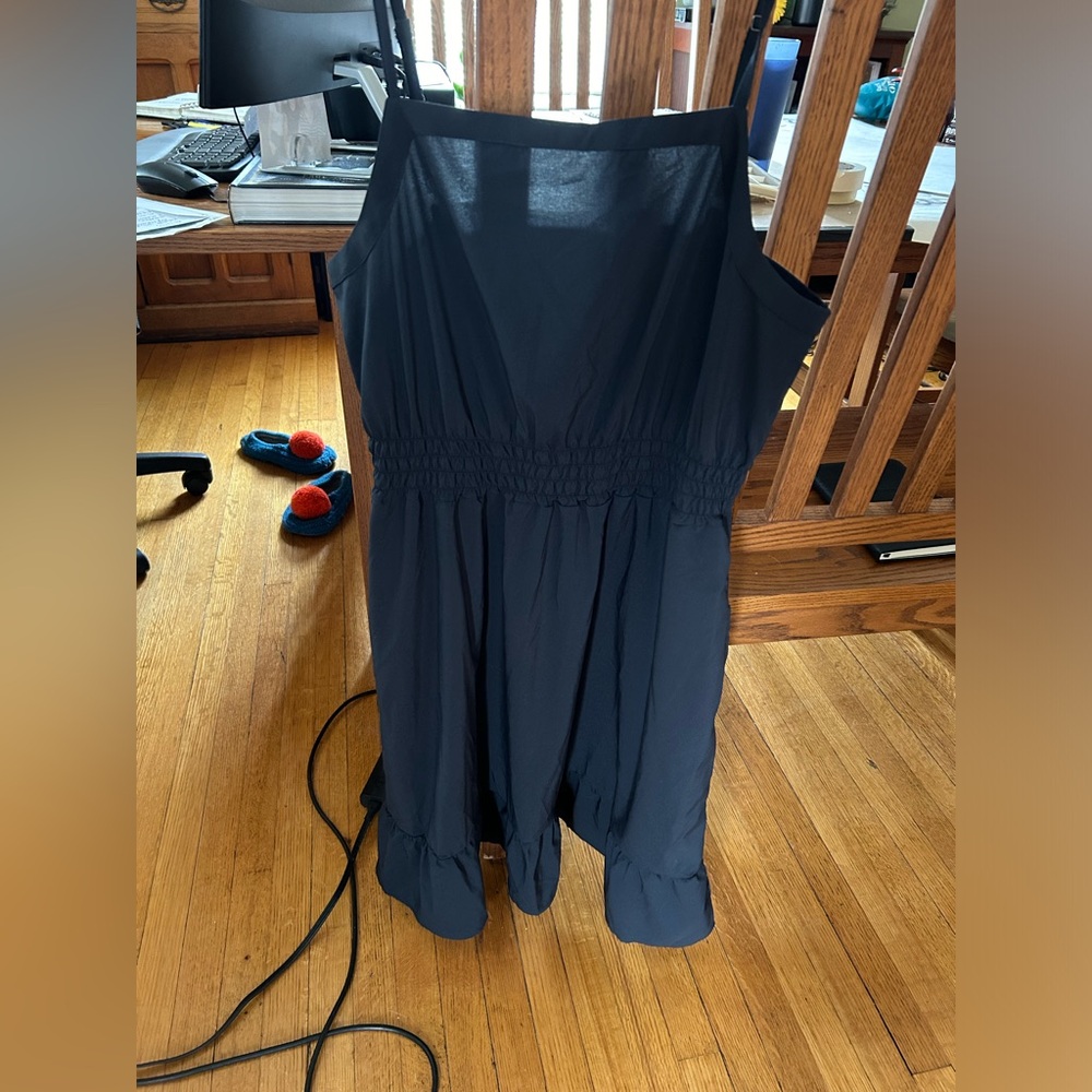 Toad & Co navy sundress. Never worn. 88% recycled polyester. 12% elastane